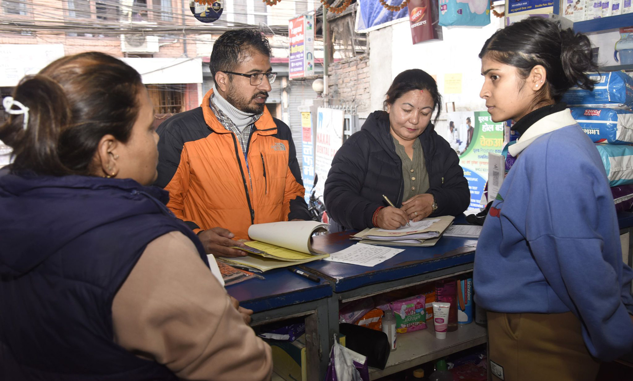 काठमाडौँका अधिकांश औषधी पसल मापदण्ड विपरित